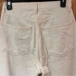 AGOLDE  High Rise Straight Leg 90's Button Fly Jeans White Size‎ 26 Photo 3