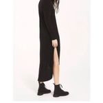 Z Supply  Black Midi Sweater Dress Photo 2