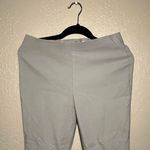 Women's Grey and Blue Jeans Size 8 Cargo Pants Pocketed Gray Photo 2