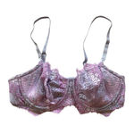 Victoria's Secret Victoria’s Secret Dream Angels Unlined Push-Up Bra Purple Size 36C Coquette Cute Photo 0
