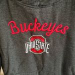 Colosseum  Women's Ohio State Heather Black and Red Hoodie Medium Photo 2