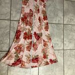 Paper Heart  Floral Maxi Dress Spaghetti Strap Pink Multi Size M Photo 4