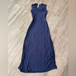 Go Couture  Deep Blue Maxi Dress Photo 5