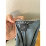 Free Fly Green Blue Sleeveless Scoop Neck Knee Length Sport Flex Dress Size M Photo 3