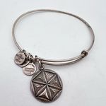 ALEX AND ANI Aphrodite’s Flower Charm Bracelet Photo 1