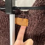 POL  Women's Brown Cardigan Sweater Photo 1