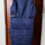Crystal Doll  Navy Blue Sparkle Dress Size 3 Juniors Photo 0