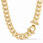 NWOT Julie Vos dolce Chain Necklace Gold Photo 0