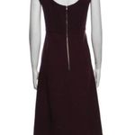 Carven SZ 42 purple wool dress Photo 1