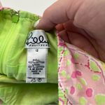 Lilly Pulitzer Halter Dress 12 Carmen Fillies Lillies Derby Horse VINTAGE Y2K Photo 1