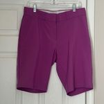 Peter Millar Women's  Element Wicking Golf Shorts Active Purple Size 8 Excellent Photo 0