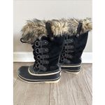 Sorel  Joan of Arc Black‎ Waterproof Winter Snow Boots NL2429-010 Womens 6 Photo 1
