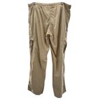 Johnny Was  Yellow Cotton Cargo Pants‎ Joggers Drawstring Pockets Boho Women's S Photo 2