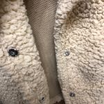 Sherpa Teddy Jacket Tan Photo 3