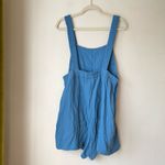 Pinkblush  Ces Femme Blue Square Neck Elastic Strap Romper S Photo 7