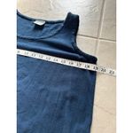 Oh My Gauze Tank Top Womens Blue Purple 100% Cotton USA Minimalist Capsule Photo 4