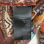 Free People Rosalie Printed Faux Wrap Flared Sleeves Top Boho Festival Sz Small Photo 4