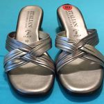 Italian Shoemakers Champagne Wedge Sandals size 10 NWOT Photo 2