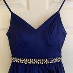 Honey and Rosie Royal Blue Homecoming Dress Photo 2