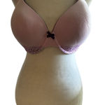 Victoria's Secret Pink Bra with Lace Detail. Light padding. Size 38DDD Photo 0
