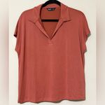 Vera Wang SIMPLY VERA  women’s size large pullover collared v-neck blouse casual Photo 8