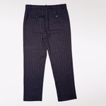 Ralph Lauren Polo  Wool Pinstripe Dress Pants Navy Size 10 Photo 6