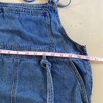 Forever 21 Women’s Demin Blue Short Overalls Size L Photo 7