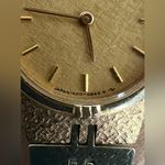 Seiko Ladies Watch Vintage Gold Plated Bracelet Gold Mustard Round Dial Photo 5