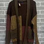 Grade & Gather  Cozy Patchwork Cardigan Womens Size Medium/Large Photo 0