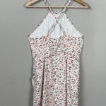 Abercrombie & Fitch Floral Dainty Mini Dress Women's Small White Cottage Boho Photo 3