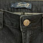 Seven7  women’s jeans size 4 dark wash cropped denim pants Photo 2