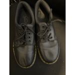 Dr. Martens Boston Leather Shoes Size US 7M / 8W EU39 Black Oxford Work Lace Up Photo 7