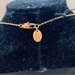 Juicy Couture Silver Pave Crystal and Heart Charm Gold Tone Chain Necklace NWT Photo 3