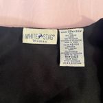 White Stag  Whimsigoth Patchwork Black, Purple, Brown and Red Vest Photo 1