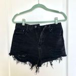 Tobi Black Denim Shorts Photo 0