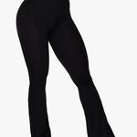Black Flare Leggings Photo 0