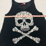 H&M Divided Black Skull Graphic Tank Top womans size small Photo 4