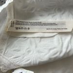 Free People  Women’s S Eyelet Lace‎ Bow Back Crop Top Ivory White Coquette Girlie Photo 7