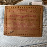 Levi's Levi’s 501 High Rise Button Fly Cutoff Jean Shorts Light Wash Size 29 Coastal Photo 9