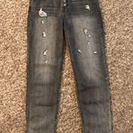 Ivy and Main  button high waist distressed skinny jeans Photo 2