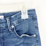 Good American  Organic Cotton Blend Good Legs Raw Hem Jeans, Size 28 Photo 9