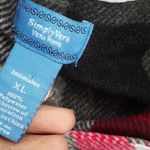 Vera Wang Simply Vera  Plaid Fleece Pajama Set SIZE XL Photo 2