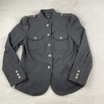 INC INTERNATIONAL CONCEPTS Women's Military Style Ponte Knit Jacket Large Gray Photo 12