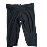 Nike Running Leggings Womens M Black Cropped Stretch Athletic Activewear Photo 1