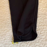 Lululemon womens size large black athletic cotton blend stretchy yoga pants 8 Photo 4