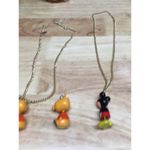Vintage Disney Character Mickey Mouse & Pooh Bear Necklaces Pendants Photo 4