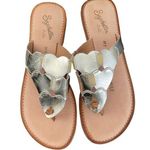 Seychelles NWOT  Rejuvenated Leather Sandal Gold Heart 7.5 Photo 0