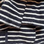 J.Crew Women’s Striped Knit Blazer - Size Small - Navy & White Photo 8