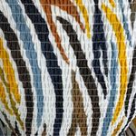 Anthropologie  Hutch Zebra Print Smocked Mini Dress Size XS NWT Photo 3