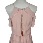 Karina Grimaldi  Revolve Women’s Dress Small Pink Silk Viscose Photo 4